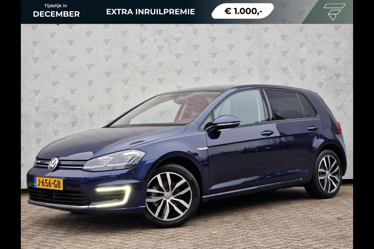 Volkswagen e-Golf E-DITION | Navi | ACC | DAB | Apple Carplay / Android Auto | Stoelverwarming |