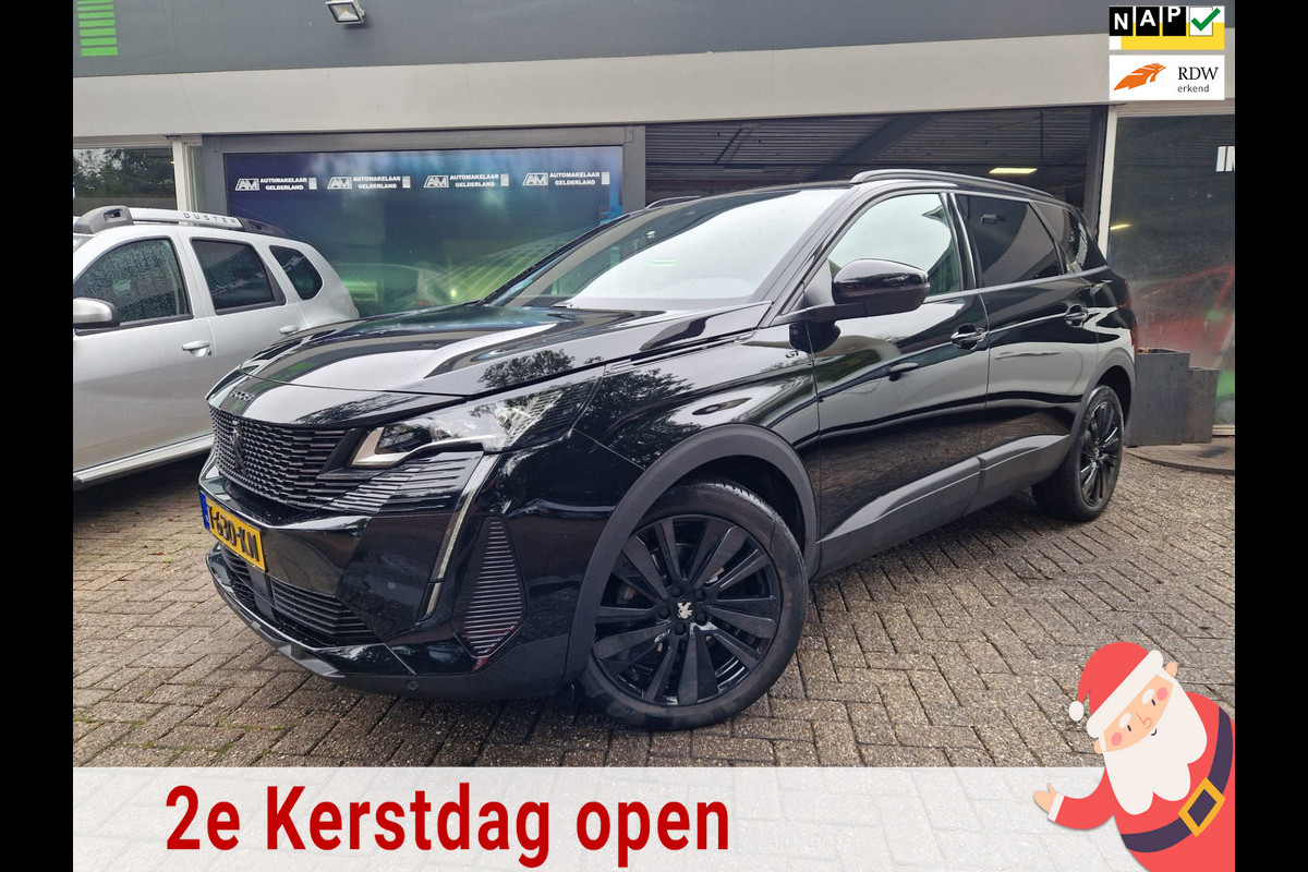 Peugeot 5008 1.2 PureTech GT |1E EIGENAAR | 12 MND GARANTIE | 7 PERS. | BLACK PACK |