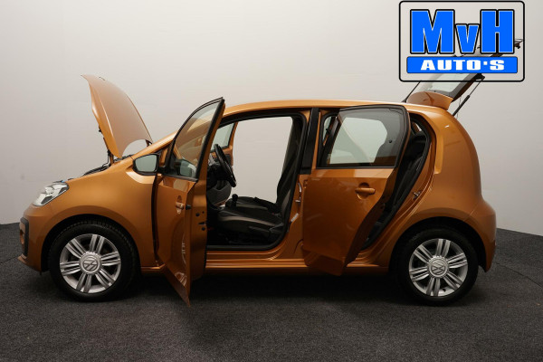 Volkswagen up! 1.0 BMT high up!|CRUISE|LEER|CLIMA|ORG.NL|LED