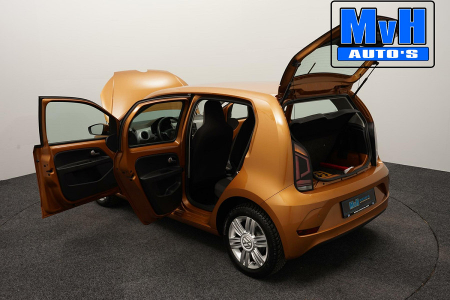 Volkswagen up! 1.0 BMT high up!|CRUISE|LEER|CLIMA|ORG.NL|LED