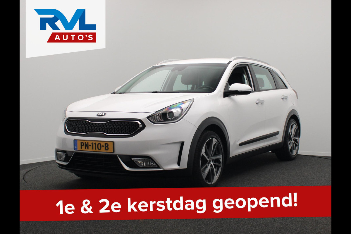 Kia Niro 1.6 GDi Hybrid DynamicLine Trekhaak Navigatie Leder Camera Origineel NL