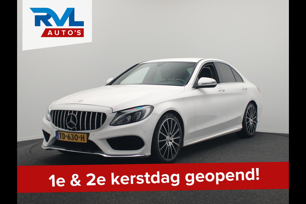 Mercedes-Benz C-Klasse 180 Ambition AMG Leder Camera Stoelverwarming