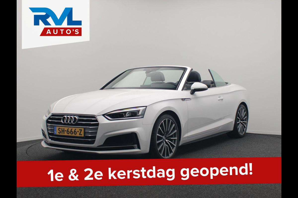 Audi A5 Cabriolet 2.0 TFSI *2 x S-Line* Origineel NL Leder Navigatie Trekhaak