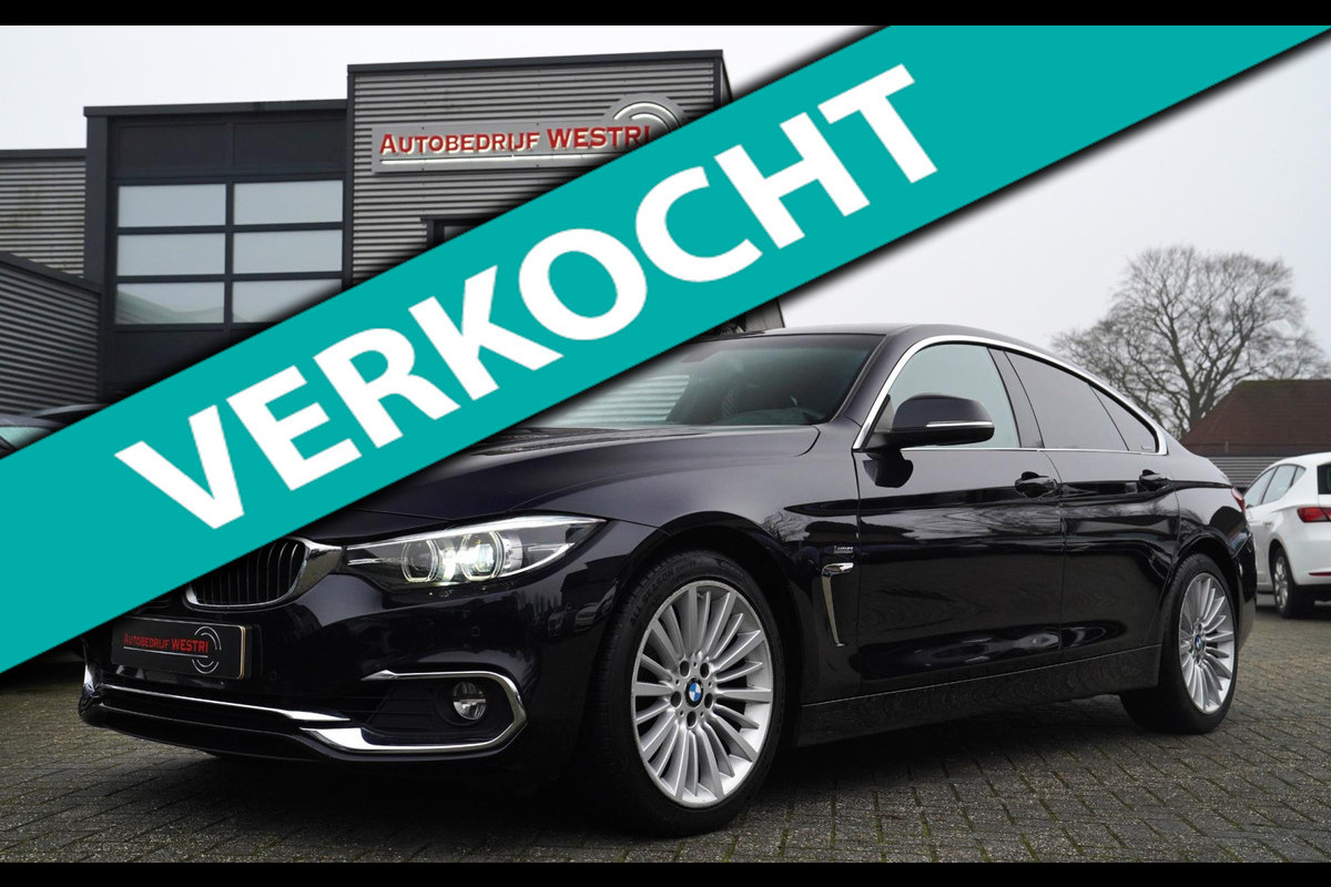 BMW 4 Serie Gran Coupé 420i High Executive | Luxery Line | Facelift LCI | Luxe Leder | LED