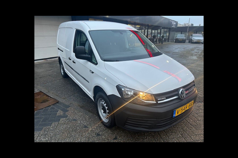 Volkswagen Caddy 1.4 TGI L2H1 EcoFuel Maxi Trendline AIRCO I MULTI MEDIA I TREKHAAK I ELEKTRISCHE RAMEN & SPIEGELS I CO2 NEUTRAAK RIJDEN OP GROEN GAS