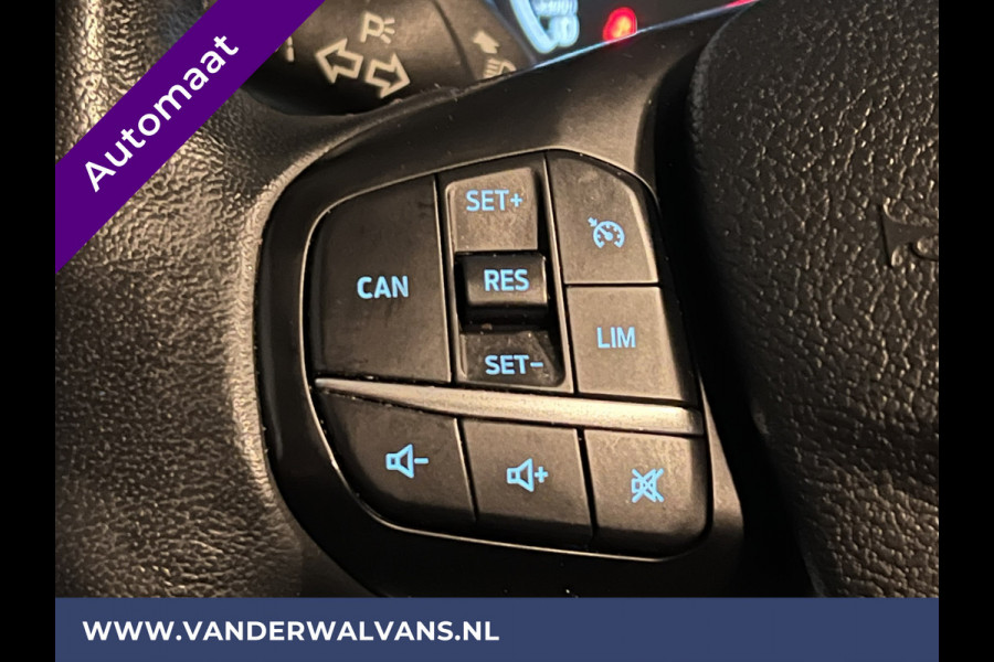 Ford Transit Custom 2.0 TDCI 130pk Automaat L1H1 Euro6 Airco | Apple Carplay | Camera cruisecontrol, parkeersensoren, verwarmde voorruit, trekhaak