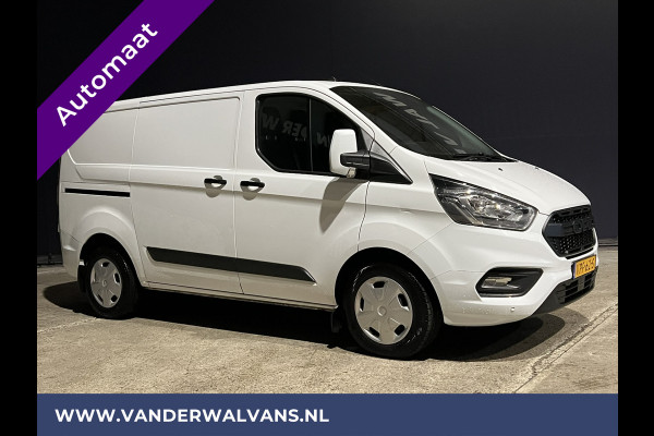 Ford Transit Custom 2.0 TDCI 130pk Automaat L1H1 Euro6 Airco | Apple Carplay | Camera cruisecontrol, parkeersensoren, verwarmde voorruit, trekhaak