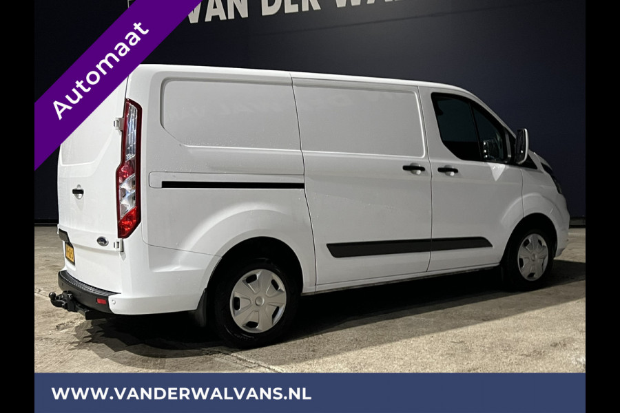 Ford Transit Custom 2.0 TDCI 130pk Automaat L1H1 Euro6 Airco | Apple Carplay | Camera cruisecontrol, parkeersensoren, verwarmde voorruit, trekhaak