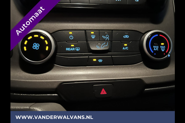 Ford Transit Custom 2.0 TDCI 130pk Automaat L1H1 Euro6 Airco | Apple Carplay | Camera cruisecontrol, parkeersensoren, verwarmde voorruit, trekhaak