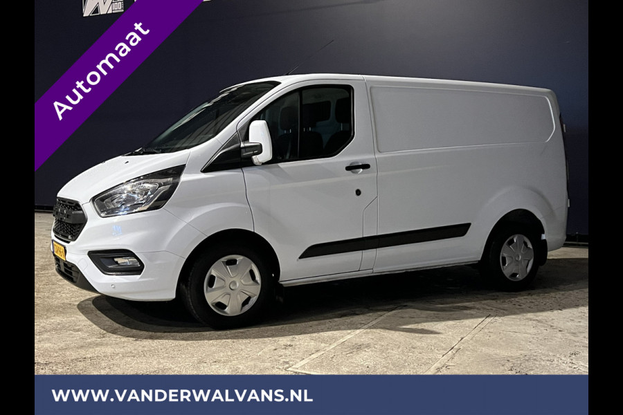 Ford Transit Custom 2.0 TDCI 130pk Automaat L1H1 Euro6 Airco | Apple Carplay | Camera cruisecontrol, parkeersensoren, verwarmde voorruit, trekhaak