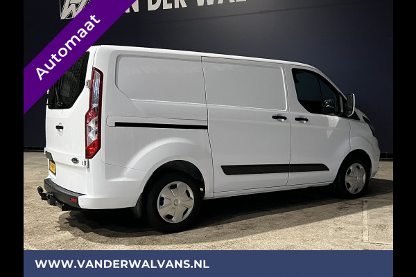 Ford Transit Custom 2.0 TDCI 130pk Automaat L1H1 Euro6 Airco | Apple Carplay | Camera cruisecontrol, parkeersensoren, verwarmde voorruit, trekhaak