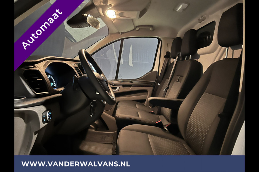 Ford Transit Custom 2.0 TDCI 130pk Automaat L1H1 Euro6 Airco | Apple Carplay | Camera cruisecontrol, parkeersensoren, verwarmde voorruit, trekhaak