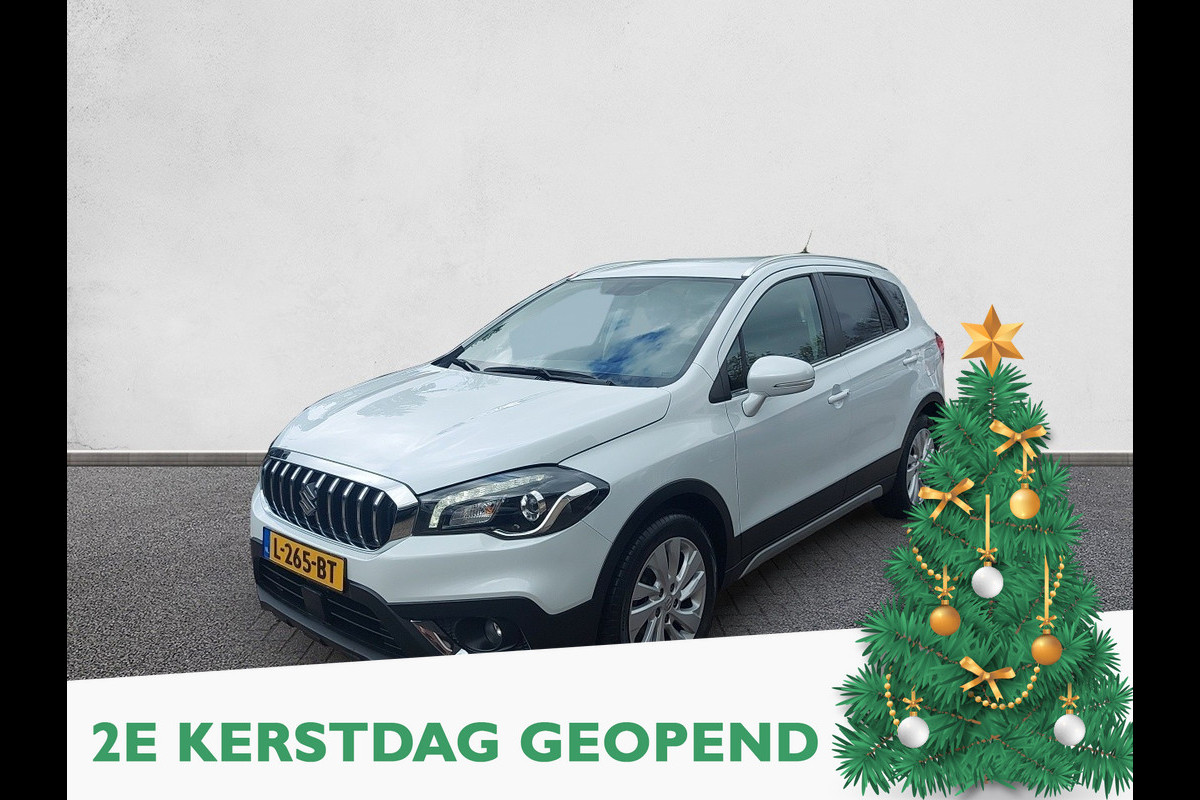 Suzuki S-Cross, 1.0 Boosterjet Exclusive, airco,cruisecontrol,afneembare trekhaak,navigatie/achteruitrijcamera,stoelverwarming, SX4,SX4-Cross