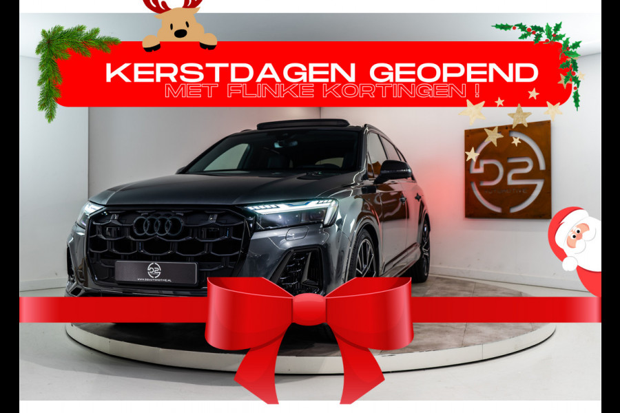 Audi Q7 60 TFSI e Quattro Pro Line+ S Competition 489PK | Pano | B&O | Leder | VOL! 5 JAAR FABR. GARANTIE