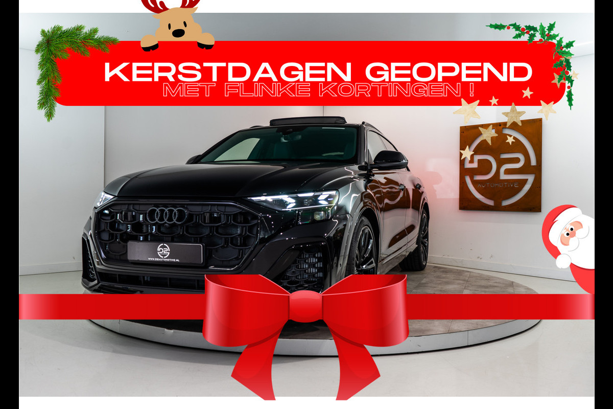 Audi Q8 60 TFSI E Quattro S-Edition Competition 490PK FACELIFT | NIEUW OP VOORRAAD | 5 Jaar Garantie | BOMVOL!