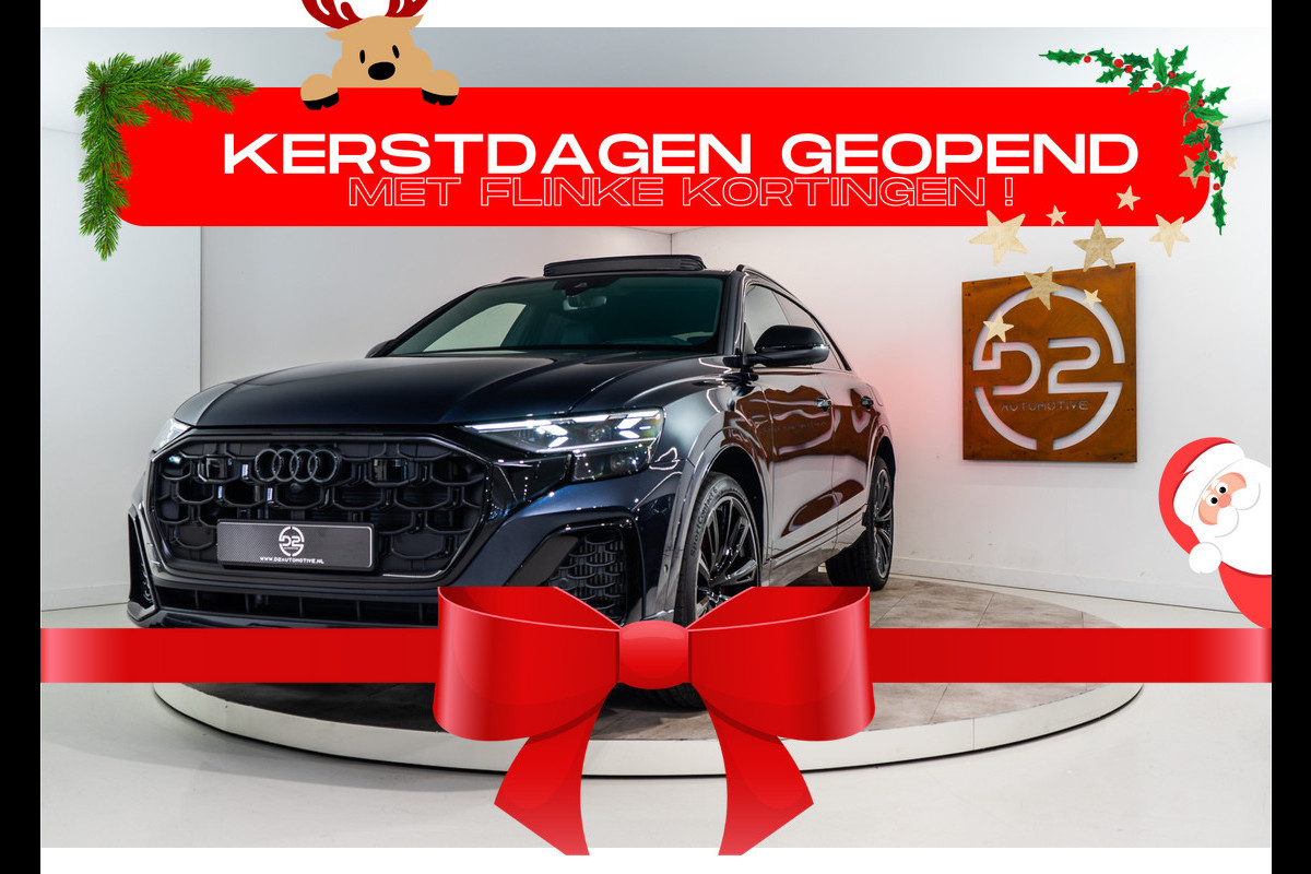 Audi Q8 60 TFSI E Quattro S-Edition Competition 490PK FACELIFT | NIEUW 2025 REG. | 5 Jaar Garantie | BOMVOL!