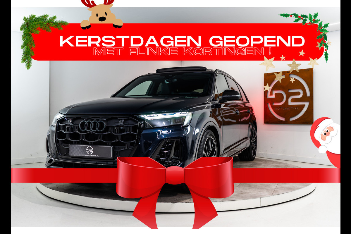 Audi Q7 60 TFSI e Quattro Pro Line+ S Competition 489PK | NIEUW DIRECT LEVERBAAR | Pano | B&O | Leder | VOL! 5 JAAR FABR. GARANTIE