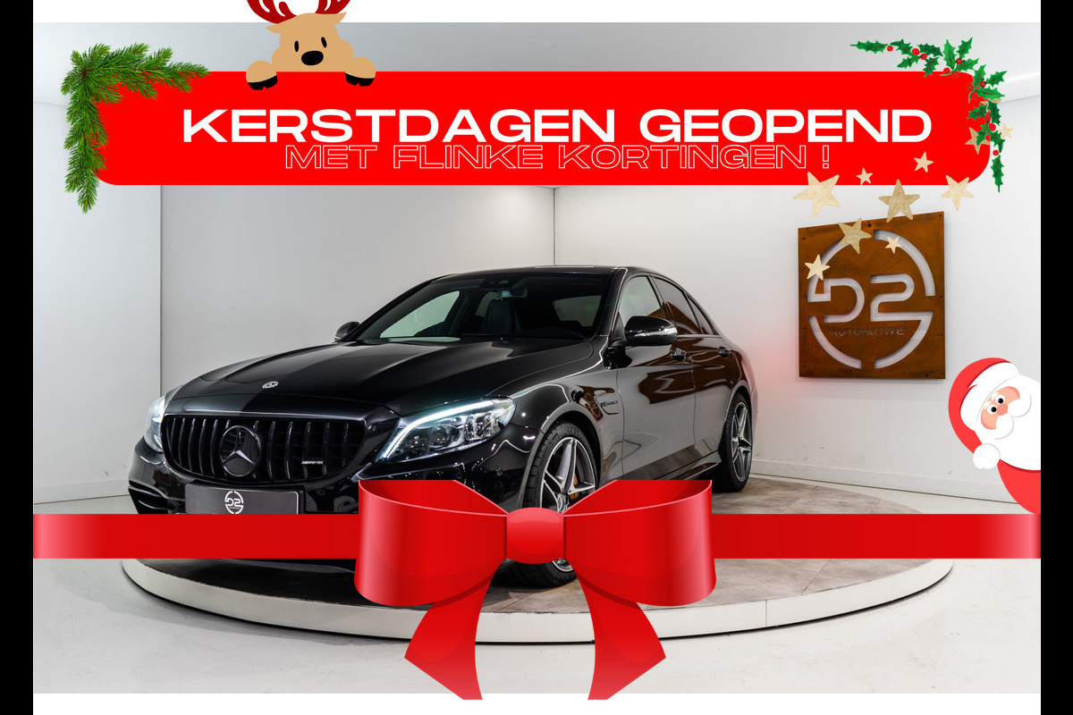 Mercedes-Benz C-Klasse AMG 63 S Premium+ 510PK Facelift | Kuip | Burmester | Keramisch | Pano | Kleppen | 12 MND Garantie