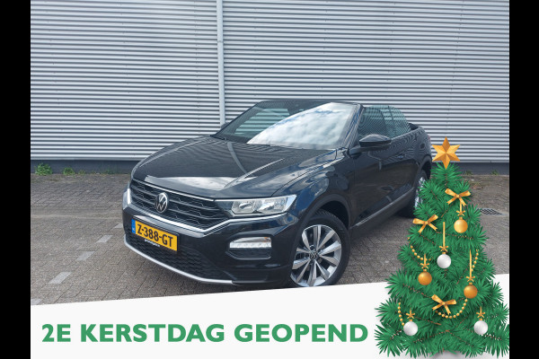 Volkswagen T-Roc Cabrio 1.0 TSI Style Carplay/Audio/Navigatie, parkcontrol, adap.Cruise, windscherm,stoelverwarming,