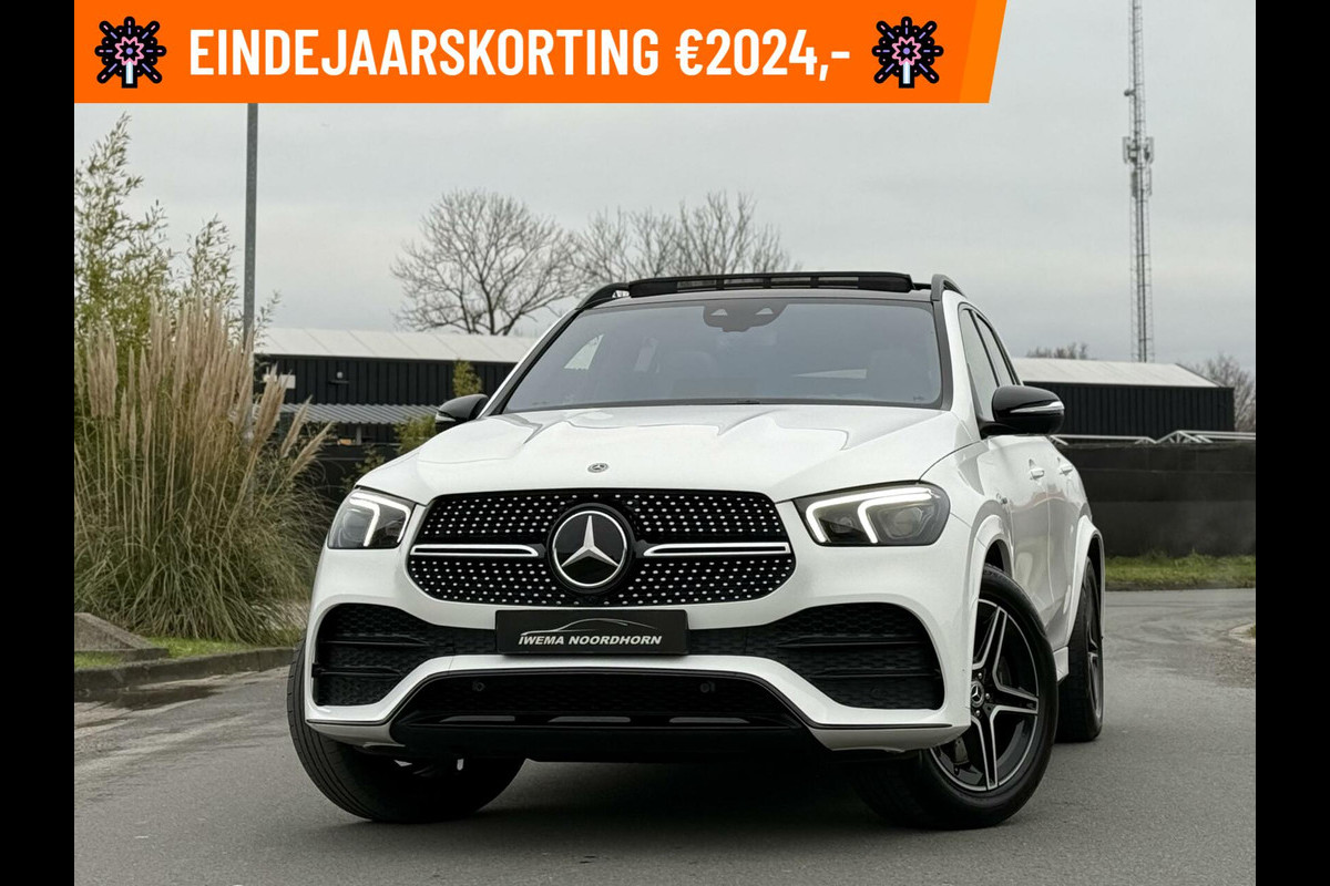 Mercedes-Benz GLE 350 de 4MATIC AMG Panoramadak|Luchtvering|Burmester®|Camera 360°|Stoel ventilatie|Head-up|Distronic|Night pakket