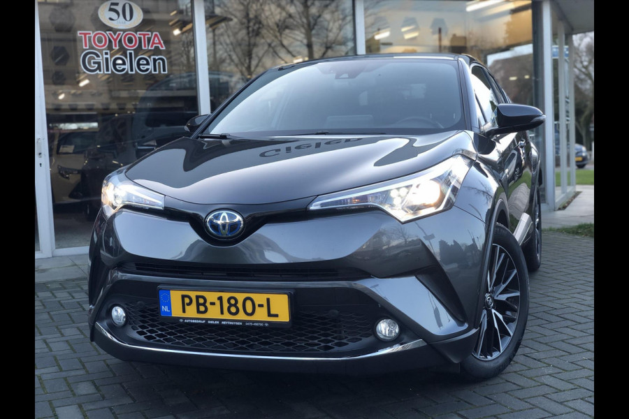 Toyota C-HR 1.8 Hybrid Executive | Navigatie, Half Leer, Parkeersensoren, Stoelverwarming, Keyless, 18 inch, Perfecte staat!