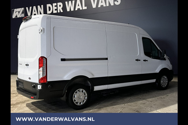 Ford Transit 2.0 TDCI 130pk L3H2 Euro6 Airco | Camera | Navigatie | Apple Carplay | Android Auto Cruisecontrol, Stoelverwarming, Parkeersensoren, Verwarmde voorruit, Bijrijdersbank