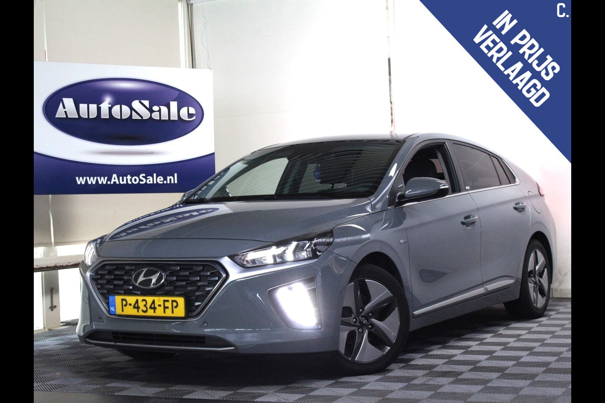 Hyundai IONIQ 1.6 GDi Premium Plus Sky CARPLAY LEDER ACC MEMORY STUUR/STOELVW '21