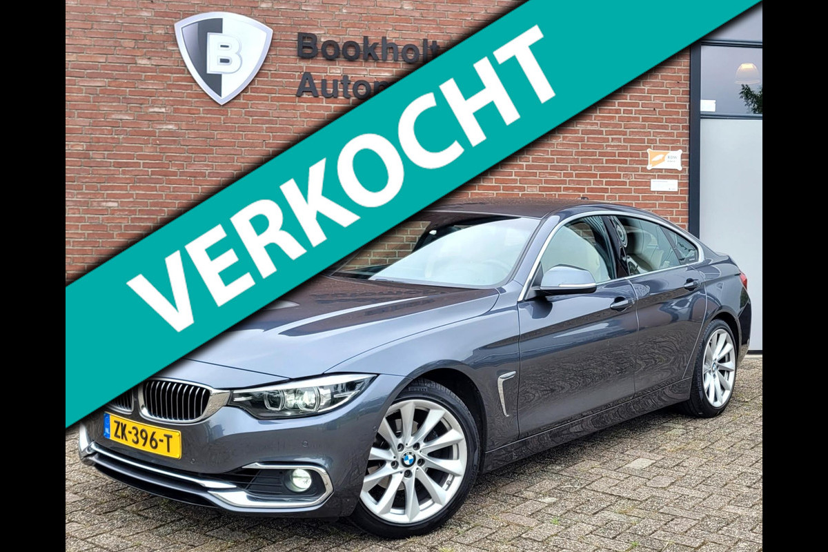 BMW 4 Serie Gran Coupé 420i Luxury, Camera, High Executive Edition (1e eig. NL-auto met NAP)