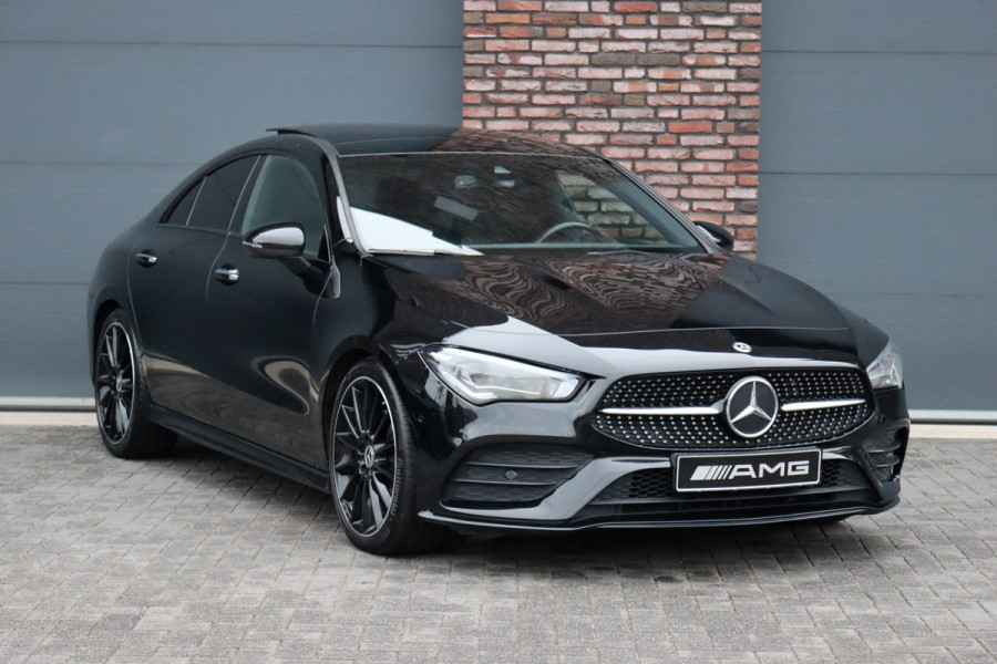 Mercedes-Benz CLA-Klasse 180 AMG Line Aut7 | Panoramadak | Memory | Sfeerverlichting | Camera | Advanced Sound System | Keyless Go | Zitcomfortpakket | Cruise Control | Multibeam LED |