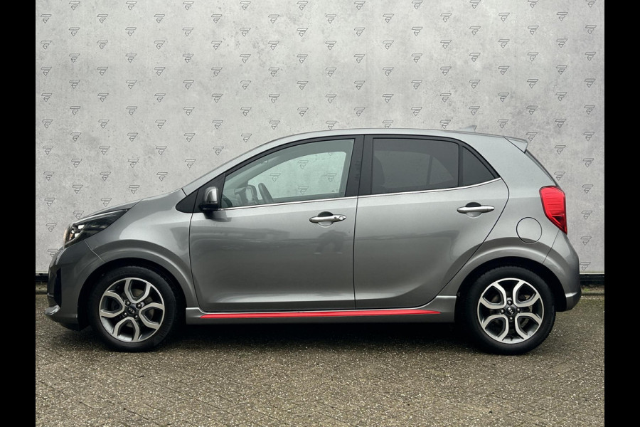 Kia Picanto 1.0 DPi GT-Line | Navi | Clima | Leder | Cruise | Camera | Apple Carplay & Android Auto | Leder | Lichtmetalen Velgen |