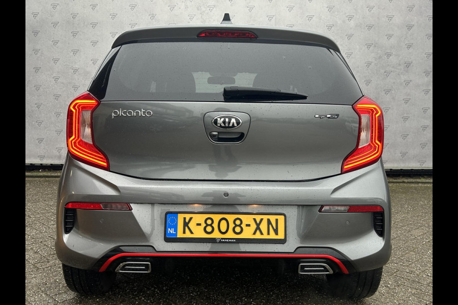 Kia Picanto 1.0 DPi GT-Line | Navi | Clima | Leder | Cruise | Camera | Apple Carplay & Android Auto | Leder | Lichtmetalen Velgen |