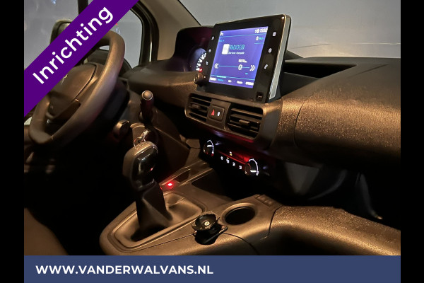 Peugeot Partner 1.5 BlueHDI 102pk L1H1 inrichting Euro6 Airco | Omvormer | Trekhaak cruisecontrol, parkeersensoren, Android auto, Apple carplay