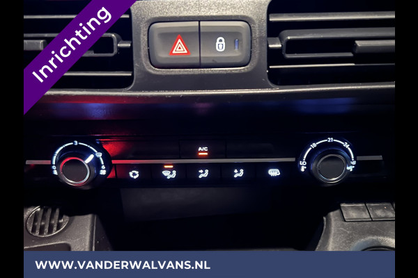 Peugeot Partner 1.5 BlueHDI 102pk L1H1 inrichting Euro6 Airco | Omvormer | Trekhaak cruisecontrol, parkeersensoren, Android auto, Apple carplay