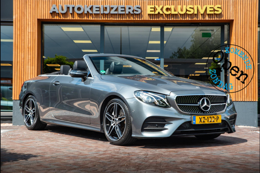 Mercedes-Benz E-Klasse Cabrio 200 AMG Burmester Nekverwarming Leer