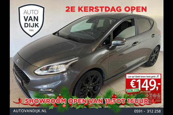 Ford Fiesta 1.0 EcoBoost ST-Line X AIRCO NAVI CRUISE ELEK RAMEN CENT VERG CARBON INT VELGEN PRIVACYGLAS NETTE AUTO