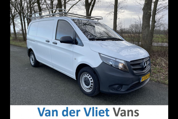 Mercedes-Benz Vito 109 CDI E6 Economy Lease €203 p/m, Euro 6, Imperiaal, Trekhaak, onderhoudshistorie aanwezig