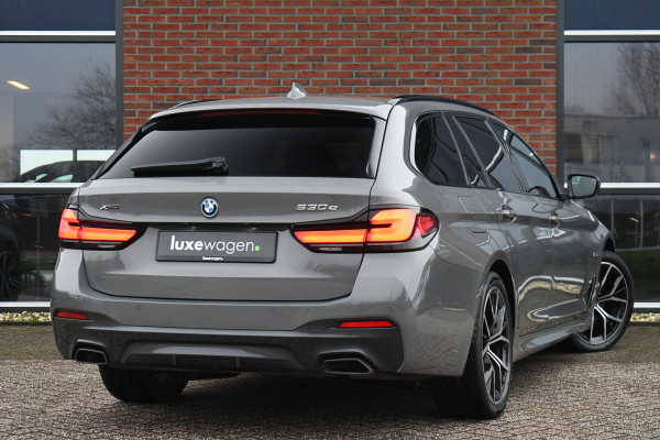 BMW 5 Serie Touring 530e xDrive M-Sport Pano Comf+Ventilatie HUD H/K Laser 19inch