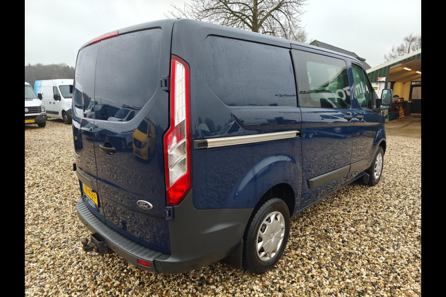 Ford Transit Custom 2.2 TDCI , Dubbele cabine 6 persoons , Camera , cruise , parkeer sensoren , apk Dec. 2025 , nette bus