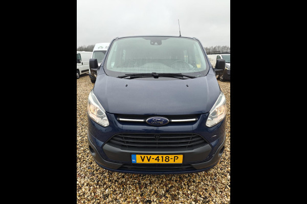 Ford Transit Custom 2.2 TDCI , Dubbele cabine 6 persoons , Camera , cruise , parkeer sensoren , apk Dec. 2025 , nette bus