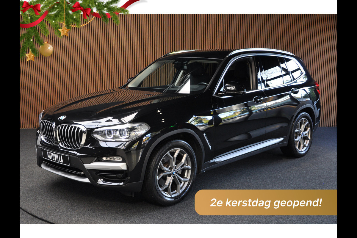 BMW X3 xDrive20i Navi Leer Camera Elektr. achterklep Virtual Elektr. trekhaak Stuurverwarming Sportstoelen PDC Climate voor & achter  19'' LM velgen