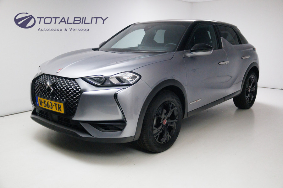 DS DS 3 Crossback 1.2 Performance Line 100 PK Navigatie, 17"LMV Zwart, PDC, Cruise, Extra getint glas