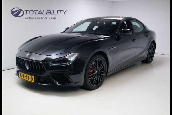 Maserati Ghibli 3.0 V6 S Q4 GranLusso 430 PK Volledig dealer onderhouden, Led, Softclose, Navigatie, Leer