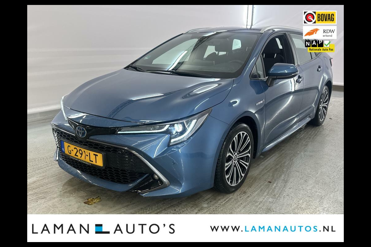 Toyota Corolla Touring Sports 1.8 Hybrid 122pk Business Intro | CarPlay ECC HUD Navi LED 17" LMV Metallic ACC | Hybrid Voorschoten