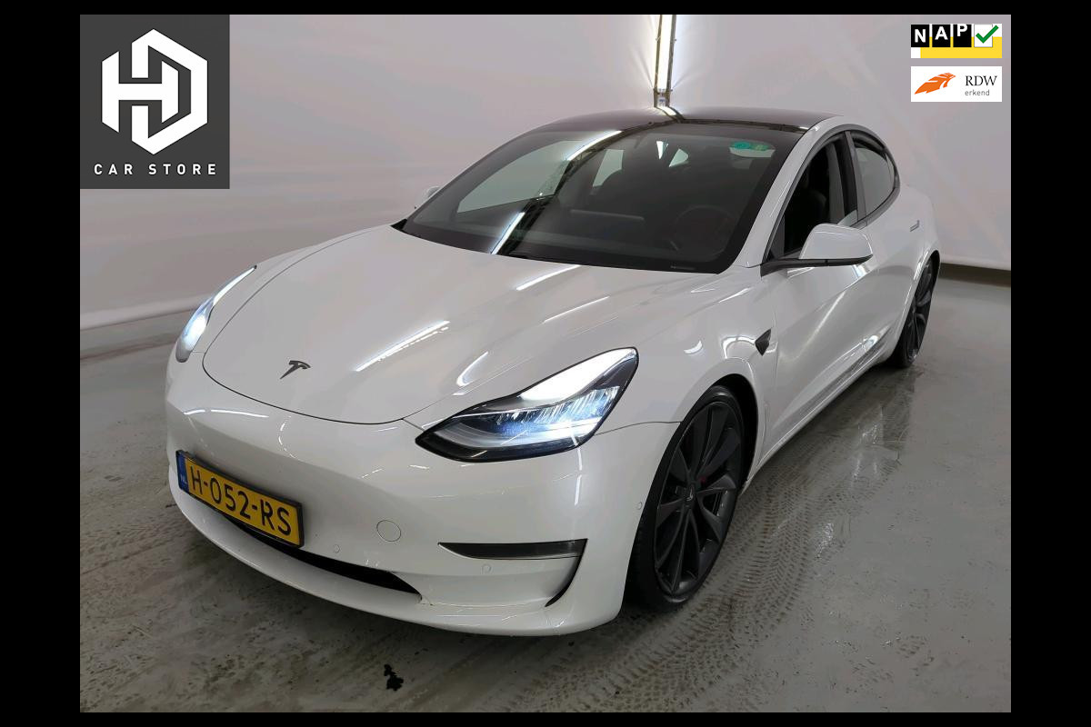 Tesla Model 3 Performance AWD 75 kWh Dual Motor Autopilot 20inch