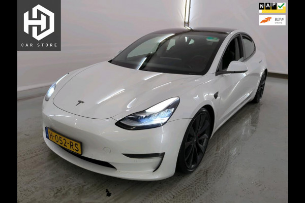 Tesla Model 3 Performance AWD 75 kWh Dual Motor Autopilot 20inch