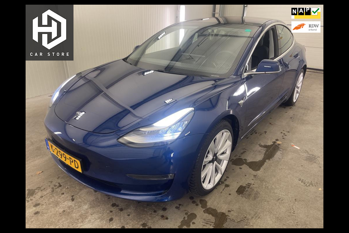 Tesla Model 3 Long Range AWD 75 kWh Dual Motor 19 inch Autopilot