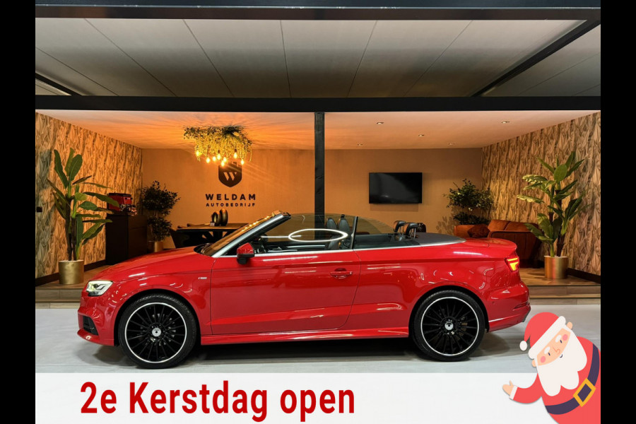 Audi A3 Cabriolet 1.4 TFSI S-Line Garantie Xenon Led Navigatie Velgen Stoelverwarming Rijklaar