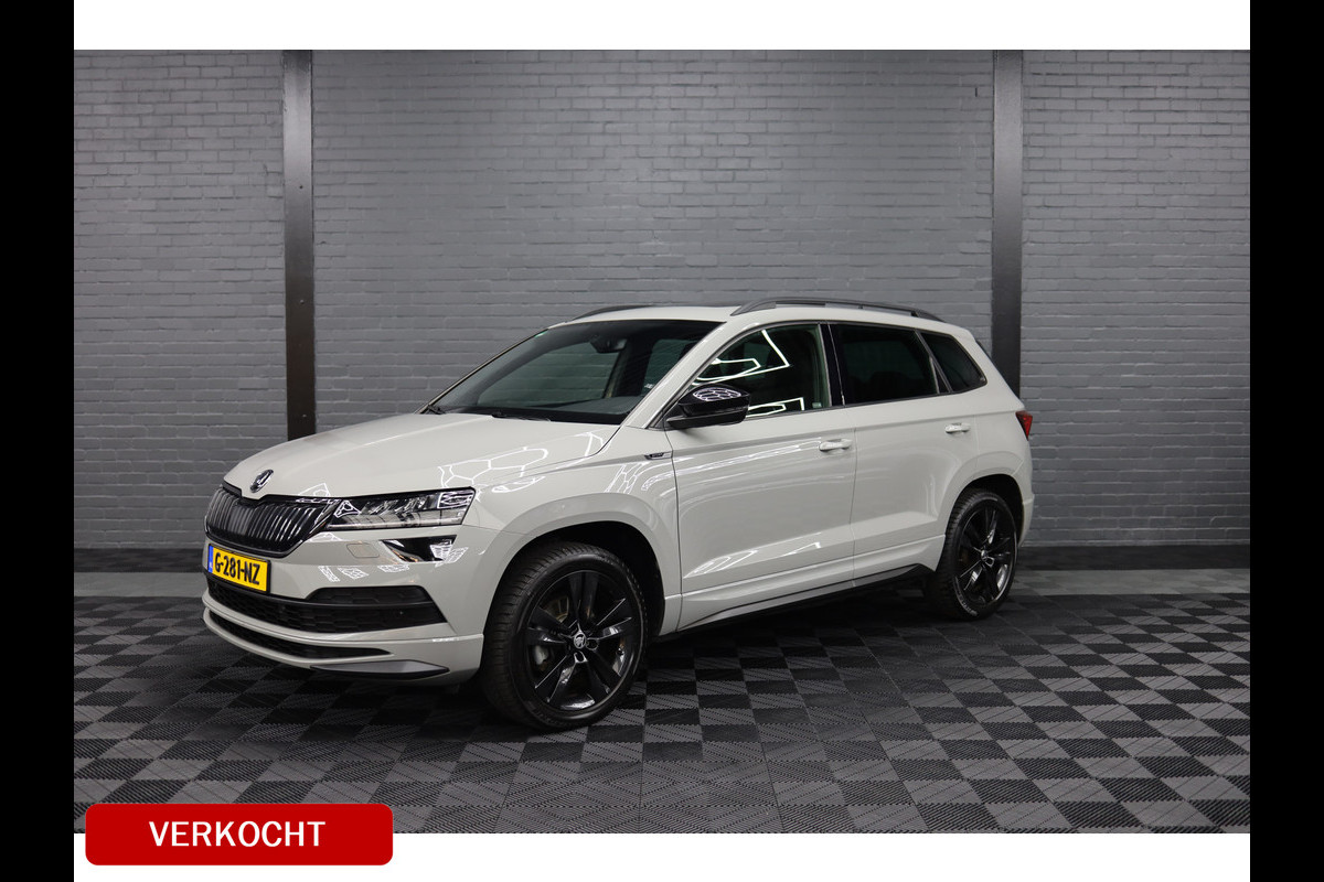 Škoda Karoq 1.5 TSI ACT Sportline Business | Ned. Auto | Panorama-dak | virtual cockpit | CarPlay | hoge instap | Luxe bekleding |