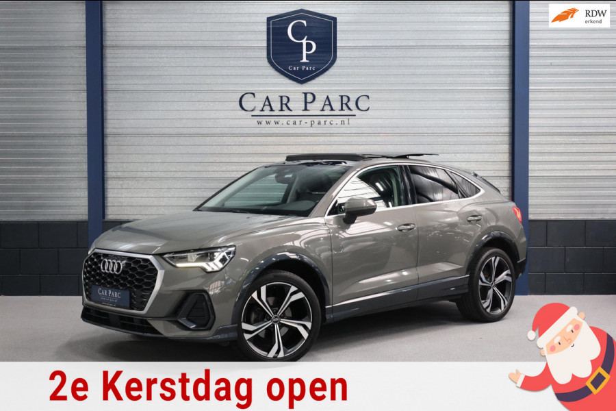 Audi Q3 Sportback 35 TFSI S Edition S-LINE/LED/VIRTUAL/PANO/ALCANTARA+S.VERWARMING/NAVI/20" LMV/PDC/ACC/ECC/12 MDN GARANTIE!