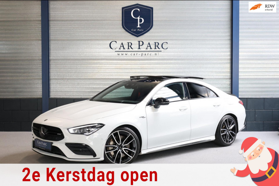 Mercedes-Benz CLA-Klasse CLA 35 AMG 4Matic 306+PK MULTIBEAM/SFEER/VIRTUAL/PANO/S.VERWARMING/19"/CAM/LINE/ACC/ECC/12 MDN GARANTIE!